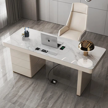 Computer Desktop Office Desk Design Simplicity Write Study Office Desk Study Luxury Mesa Escritorio Working Equipment QF50OD