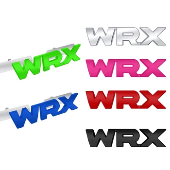 WRX лого решетка значка 3D метална емблема Decal за AWD Impreza Legacy WRC BRZ XV Forester Crosstrek Subaru аксесоари