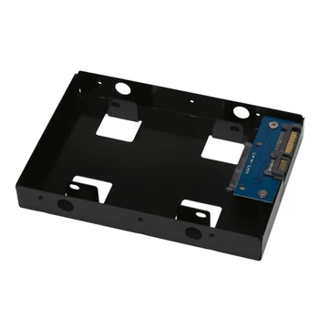 2.5 инчов SATA SSD тава Механичен твърд диск до 3.5 инчов SATA SSD тава 2.5 инча до 3.5 инчов твърд диск залив