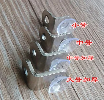 Скрит гардероб неръждаема стомана ламинат подкрепа ноктите седем характер подкрепа стъклена тава подкрепа подвижна рафт подкрепа шкаф