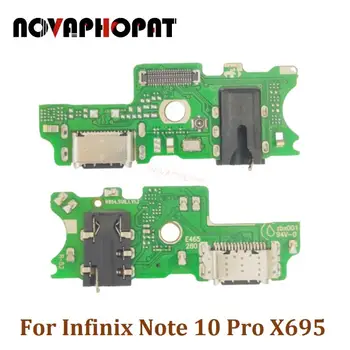 Топ за Infinix Забележка 10 Pro X695 USB док зарядно порт щепсел слушалки аудио жак микрофон Flex кабел зареждане съвет