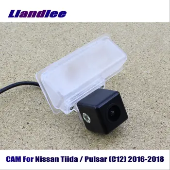 За Nissan Tiida / Pulsar (C12) 2016-2018 Резервно копие на камерата за паркиране на автомобили CAM HD CCD нощно виждане