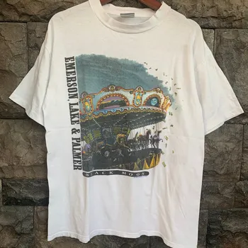 Vintage 90s Emerson Lake Palmer Black Moon 1992 Tour T Shirt