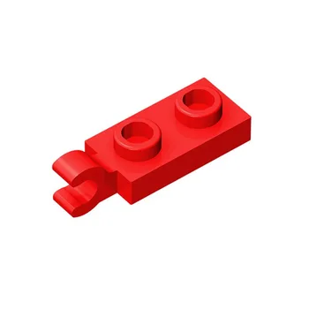  Строителни блокове Технологични части 1x2 Едностранна с надлъжна затягаща плоча Съвместима с играчки за деца 63868