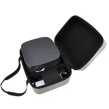 Hard EVA преносим удароустойчив проектор чанта за съхранение случай ForXGIMI H3S пътуване носене случай проектор аксесоари