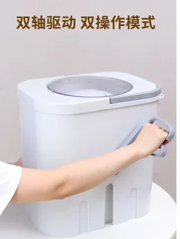 tien seconden handleiding wasmachine studentenflat hand aangezwengeld huishoudelijke kleine wassen sokken zonder elektriciteit