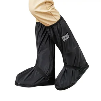 Висококачествени мъжки и дамски дъждоустойчиви и водоустойчиви ботуши Покритие гумени ботуши за многократна употреба Калъф за обувки Неплъзгащи се ботуши за дъжд