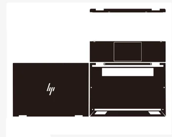 Предварително изрязан лаптоп 1xTop+1xPalmrest+1xBottom стикер за покритие на кожата за Hp Elitebook X360 1040 G7