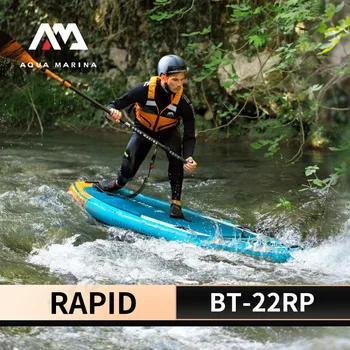 AQUA MARINA Нов RAPID River Course Drift Style Surfboard 2.8M Fit Whitewater Area Stand Up Sup Inflation Paddle Board