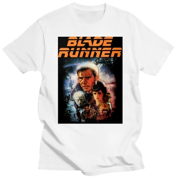 Limited Blade Runner филм плакат дизайн мъже черна тениска размер S-5XLShort ръкав мъжки