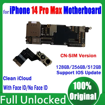 Фабрично отключване на дънната платка за iPhone 14 Pro Max E-SIM & SIM версия Дънна платка Безплатна iCloud Logic Board 100% оригинална плоча