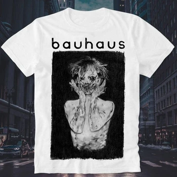 T Shirt Bauhaus Band 4Ad Goth Gothic Rock Indie Bela Lugosis Dead Peter Murphy Retro Vintage