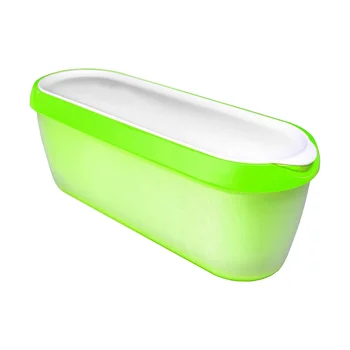 Контейнери за сладолед за съхранение на фризер за многократна употреба (зелен)