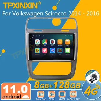 За Volkswagen Scirocco 2014 - 2016 Android Car Radio 2Din стерео приемник Autoradio мултимедиен плейър GPS Navi Head Unit Screen