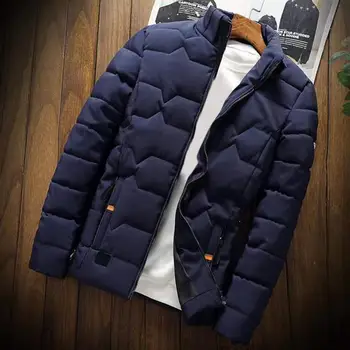 Материал: полиестерен плат, ежедневно бейзболно яке, есенно и зимно модно палто с яка.