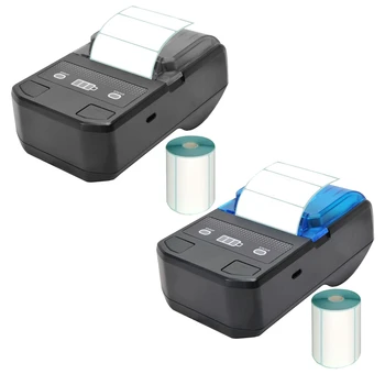 58Mm термичен производител на етикети Безжичен BT мини етикетен принтер баркод принтер с акумулаторна батерия