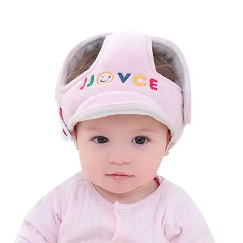 Бебешка каска Шапки за защита на главата за бебета Деца Капка за малки деца Капачка за катастрофа Устойчиви на разбиване Безопасни меки каски