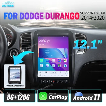 Qualcomm Android 11 Автомобилно радио за Dodge Durango 2014-2020 GPS навигация Мултимедиен плейър Автоматичен магнетофон Сензорен екран