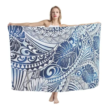 Cumagical нова мода Pareo Beach Cover-Ups Жени Плажна рокля Бикини Бански Бански Cover Up Sarong Wrap Шал на едро