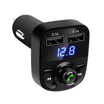 X8 кола Bluetooth FM предавател MP3 плейър многофункционално зарядно за кола аксесоари за кола