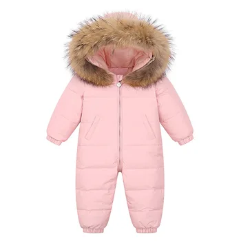 Детско пухено яке Бебешки дрехи палто Едно парче удебелено топло бебешко яке Производители