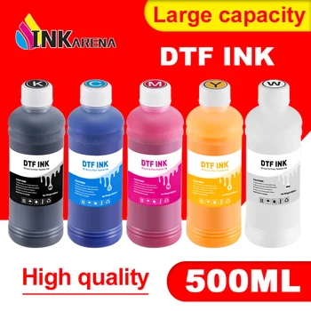 INKARENA 500ML DTF INK 5 цвят за директен принтер филм топлопреминаване за PET филм горещо топене прах трансфер филм