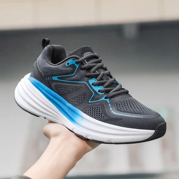 Brand Platform Sneaker Мъжки обувки за бягане Ултралеки дишащи спортни обувки Дамски въздушни възглавници Дантелени ежедневни обувки 2023 3