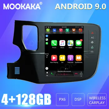 За Mitsubishi OUTLANDER 2014-2019 Автомобилен радио екран GPS навигация 128GB Android CARPLAY мултимедиен плейър аудио
