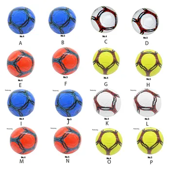 Футболна топка за тренировка - устойчива на износване и преносима, подходяща за всички възрасти и не лесно повредена топка Официален син тип 5