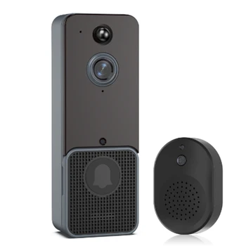 Безжична Wifi видео камера за звънец PIR Откриване на хора Облачно съхранение Външна врата Звънец Интерком Интелигентен дом Лесен за използване