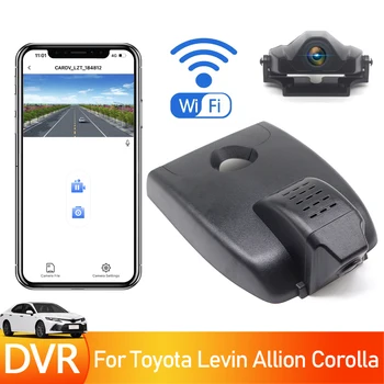 DashCam За Toyota Levin Allion Corolla E210 2019 2020 2021 UHD 2160P Plug and play Автомобилен DVR Wifi видео рекордер Dash камера