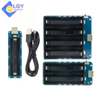 LQY 18650 Батерия заряд щит съвет микро USB порт тип-A USB 0.5A 5V 3.3V за Arduino / Малина Pi / Nodemcu