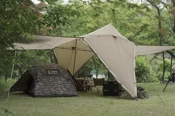 NEIGHBORHOOD1 NBHD helinox тигър модел палатка камуфлаж открит къмпинг лек двойна палатка