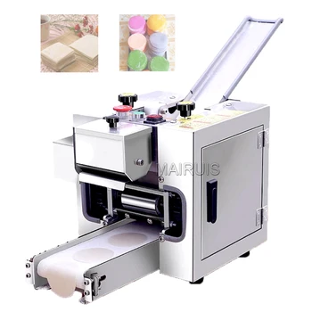 Машина за валцуване на кнедли Автоматична машина за нарязване на тесто Производител на кожа Търговски дом Empanada валцуване машина 220V