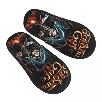 Зимни домашни памучни чехли Baldur's Gate Merch Домакински кожи Пързалки Чехли Спалня Astarion Vampire Уютни пързалки против хлъзгане