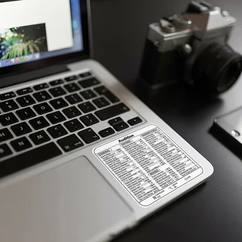 Референтен клавишен стикер лепило за PC лаптоп десктоп пряк път стикер за Apple Mac Chromebook прозорец Photoshop