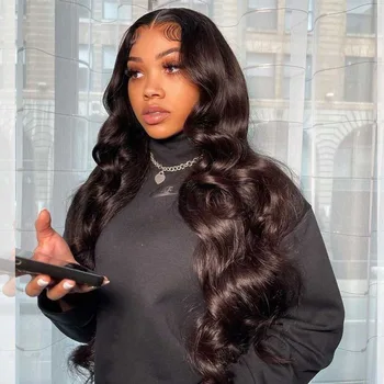 Body Wave Lace Front Wig Full Lace Human Hair Wigs For Women 13x4 13x6 Hd Lace Frontal Loose Deep Wave Wig 4x4 5x5 Закриваща перука
