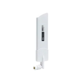 1PCS 5G / 3G / 4G / GSM Full Band лепило стик Omni безжичен интелигентен метър рутер модул печалба 40DBi антена, бяла SMA мъжки