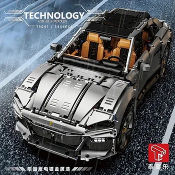 технически MOC T5041 Sport Speed SUV състезателен автомобил офроуд роудстър модел 3456PCS строителни блокове тухлени играчки за възрастни деца подарък